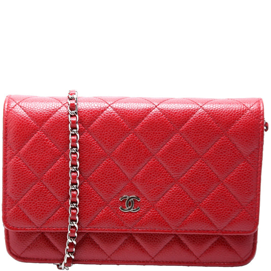 WOC Classic Quilted Caviar