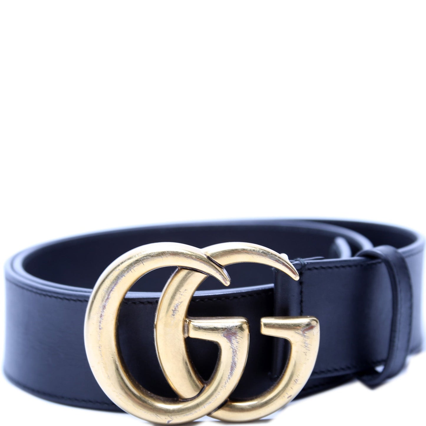 400593 GG Marmont Leather Belt Size 85/34