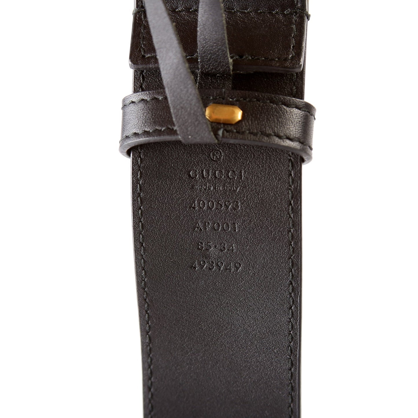 Marmont GG Leather Belt Size 85/34