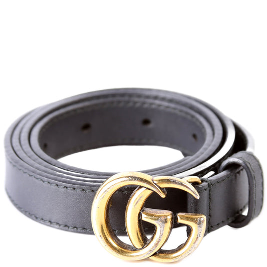 409417 GG Marmont Thin Belt Size 85/34