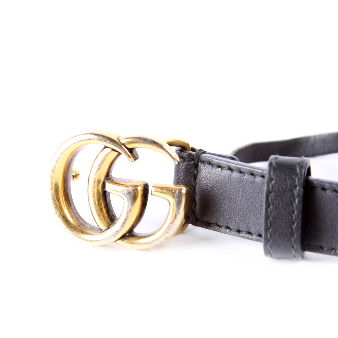 409417 GG Marmont Thin Belt Size 85/34