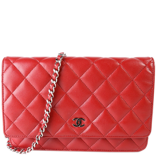 WOC Classic Quilted Lambskin