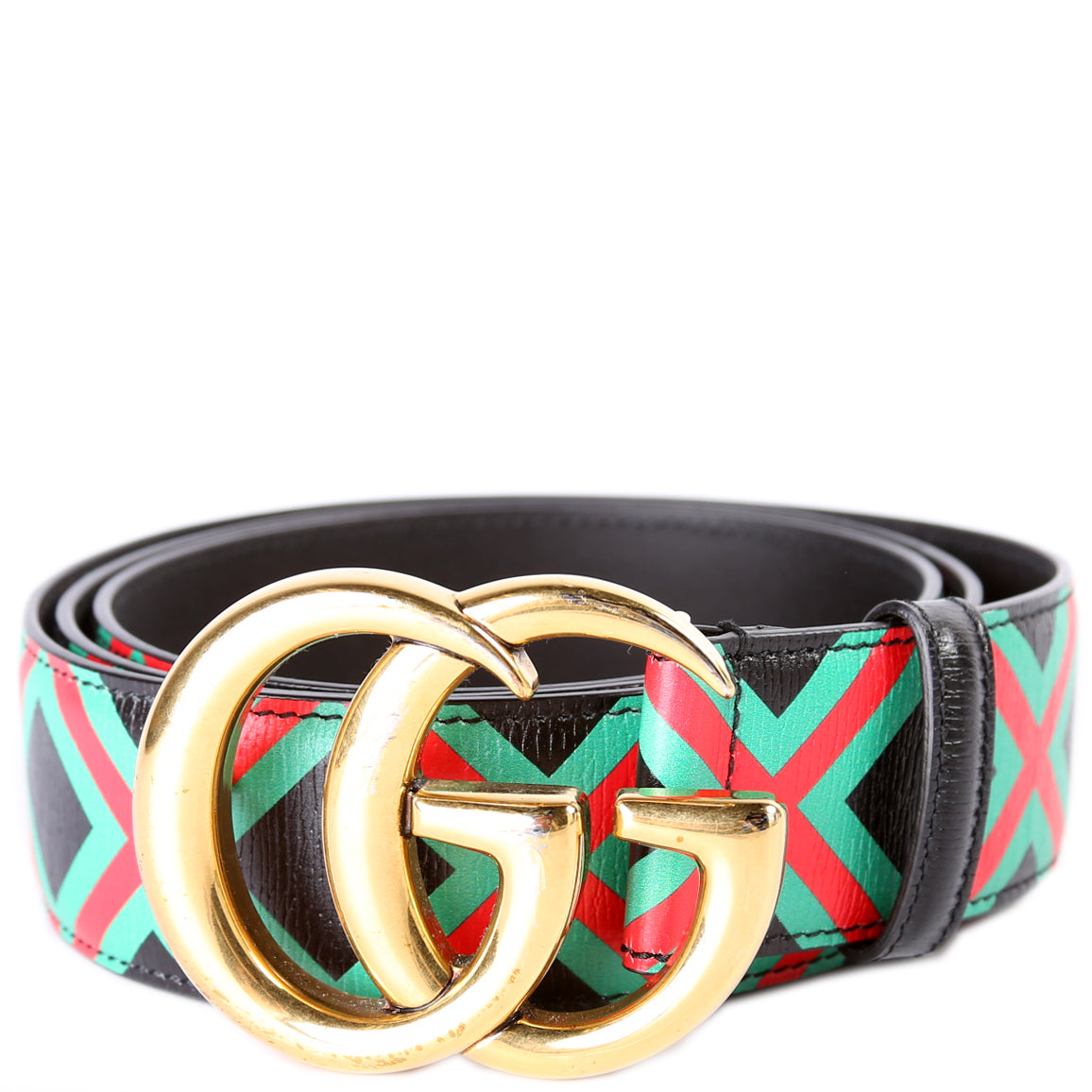 709985 Tricolor GG Belt Size 110/44