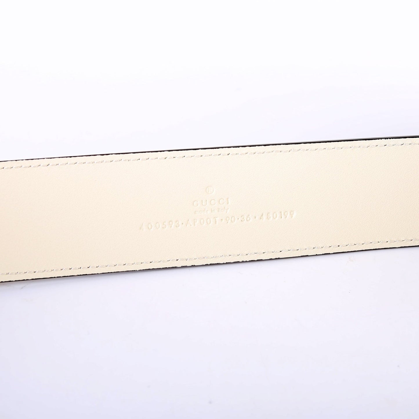 400593 Marmont GG Leather Belt Size 90/36