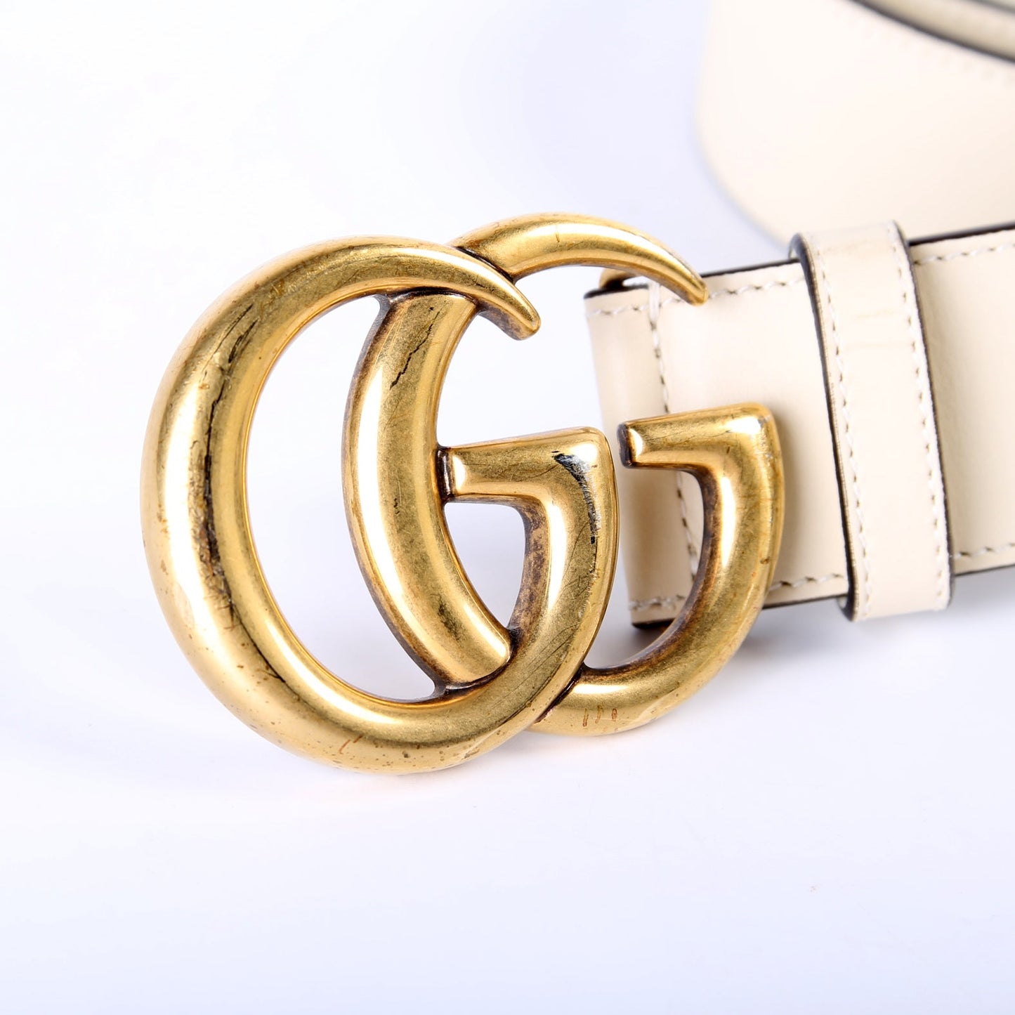 400593 Marmont GG Leather Belt Size 90/36