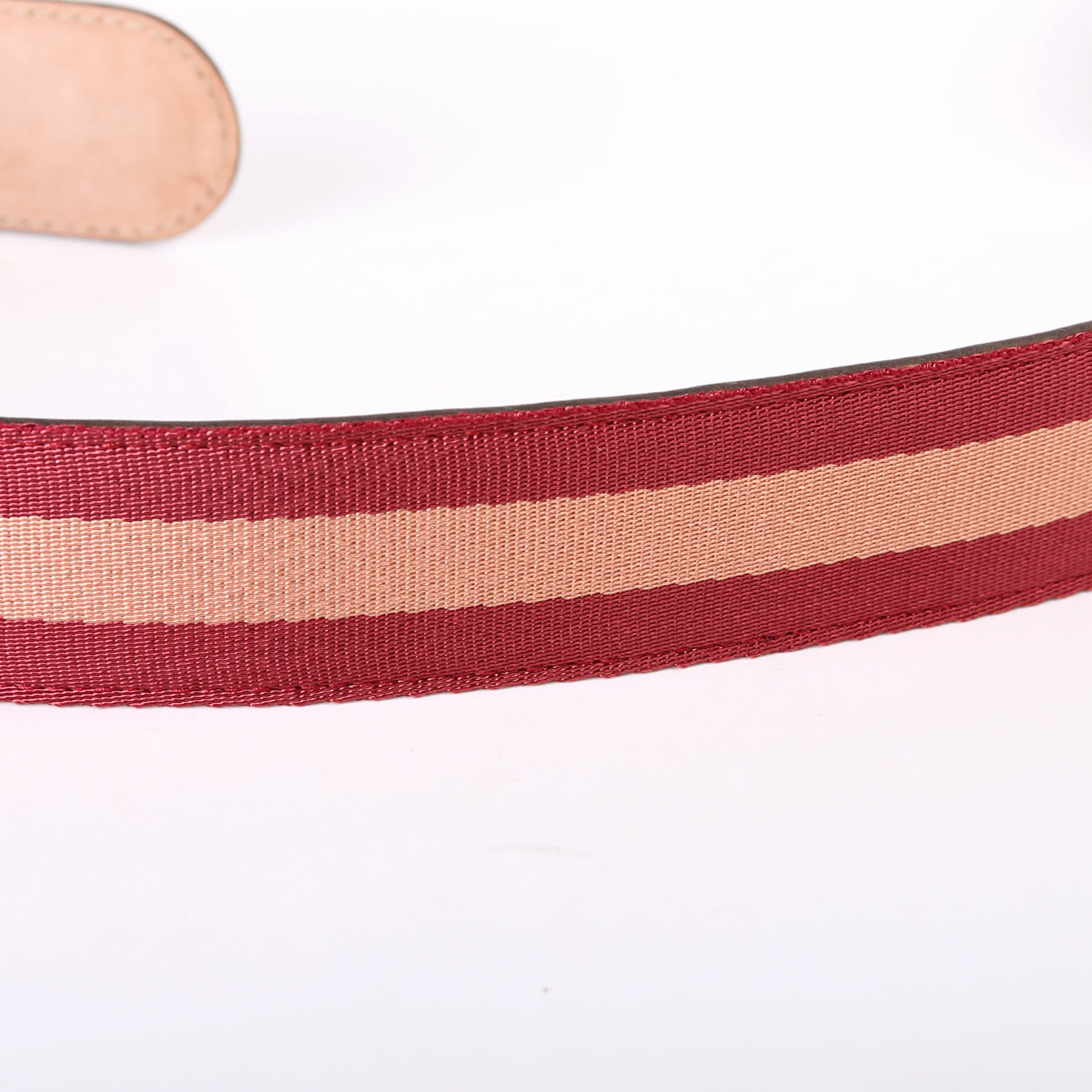 114876 Interlocking GG Web Canvas Belt Size 80/32