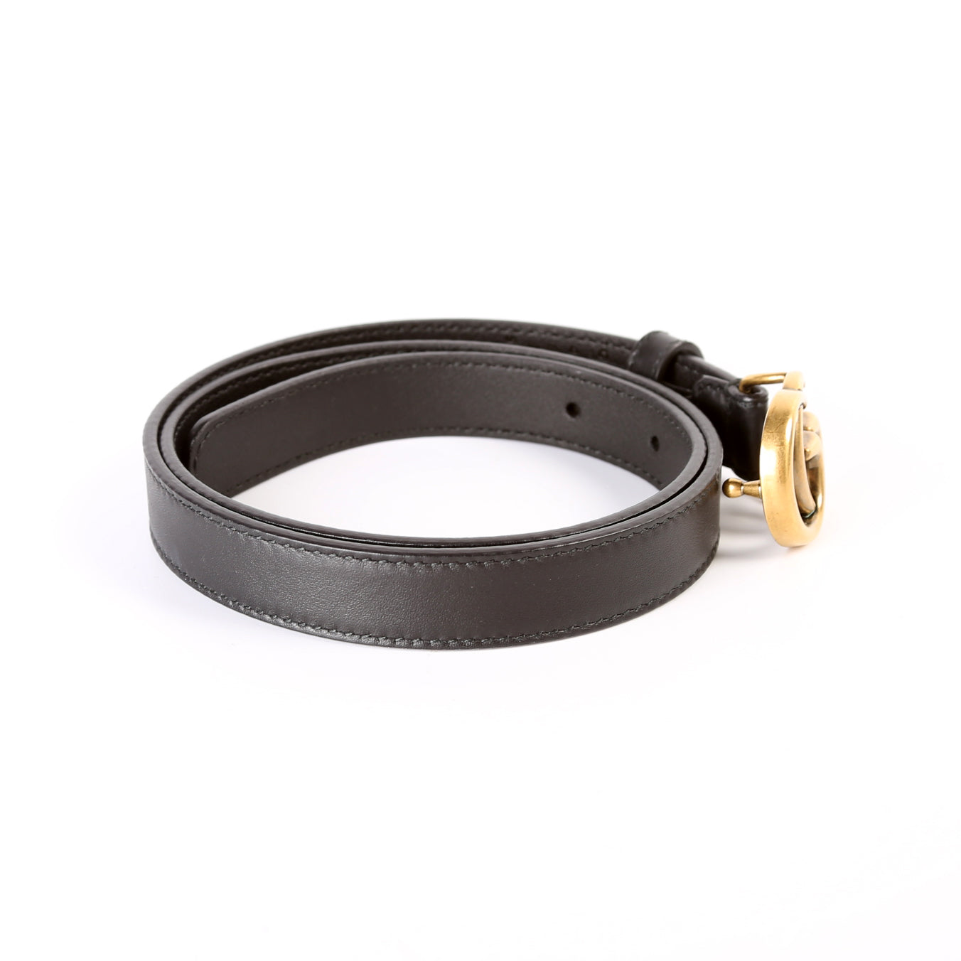 409417 GG Marmont Thin Belt Size 70/28