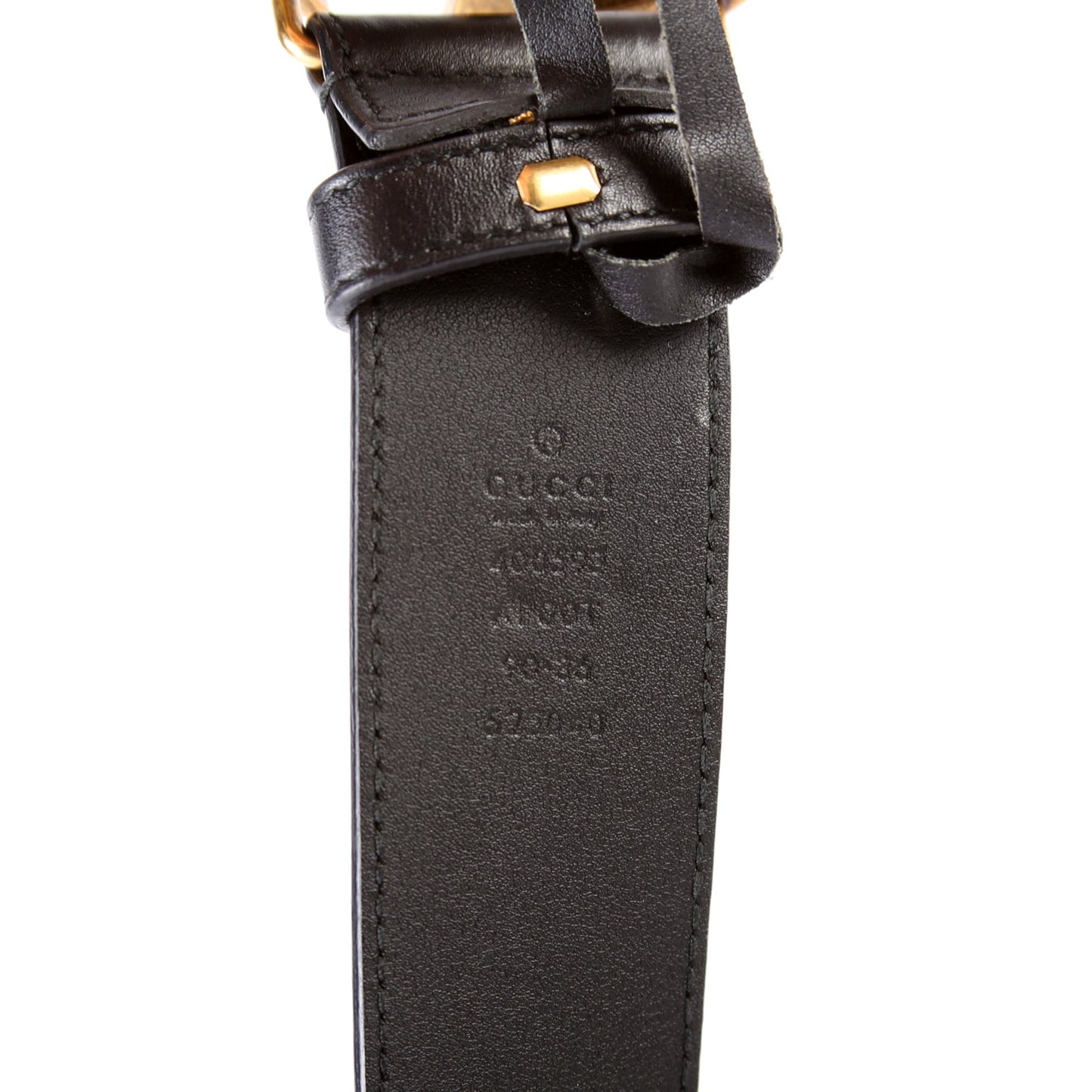 400593 Marmont GG Leather Belt Size 90/36