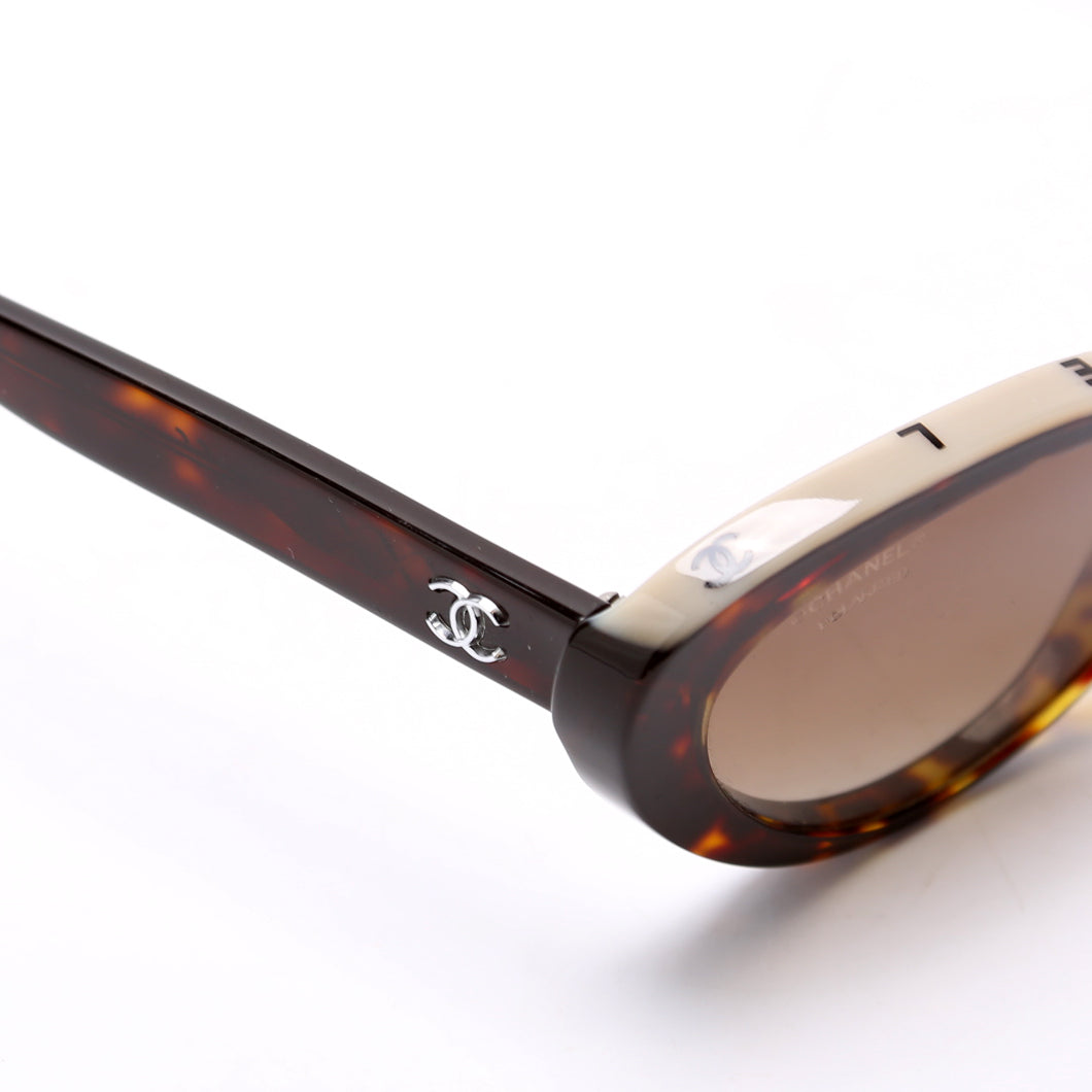 5416 Oval Acetate Polarized Sunglasses