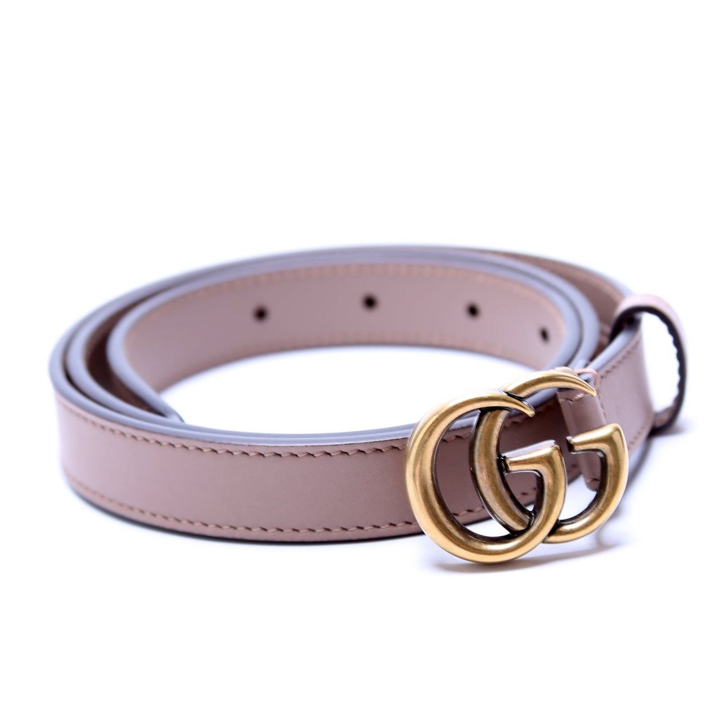 409417 GG Marmont Thin Belt Size 80/32