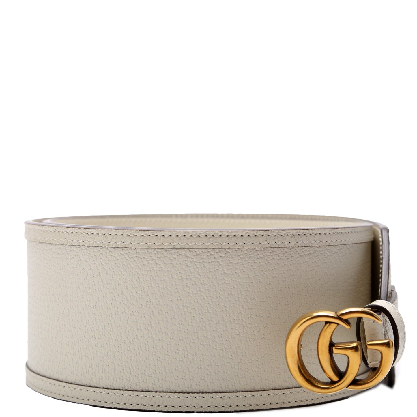 699752 GG Marmont Leather Wide Belt Size 705/42