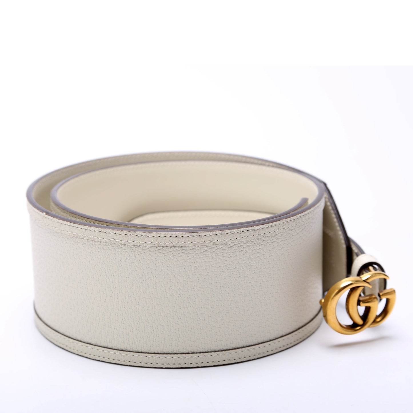 699752 GG Marmont Leather Wide Belt Size 705/42