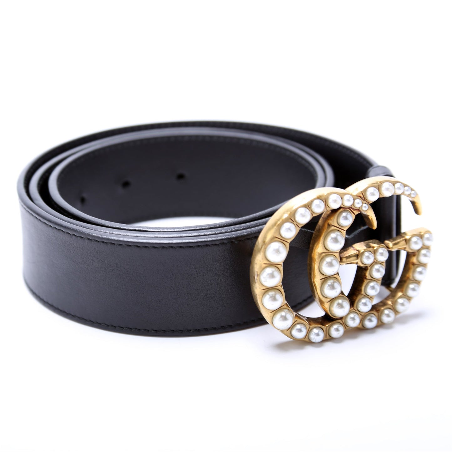 GG Pearl Stud Belt 453260 Size 95/38