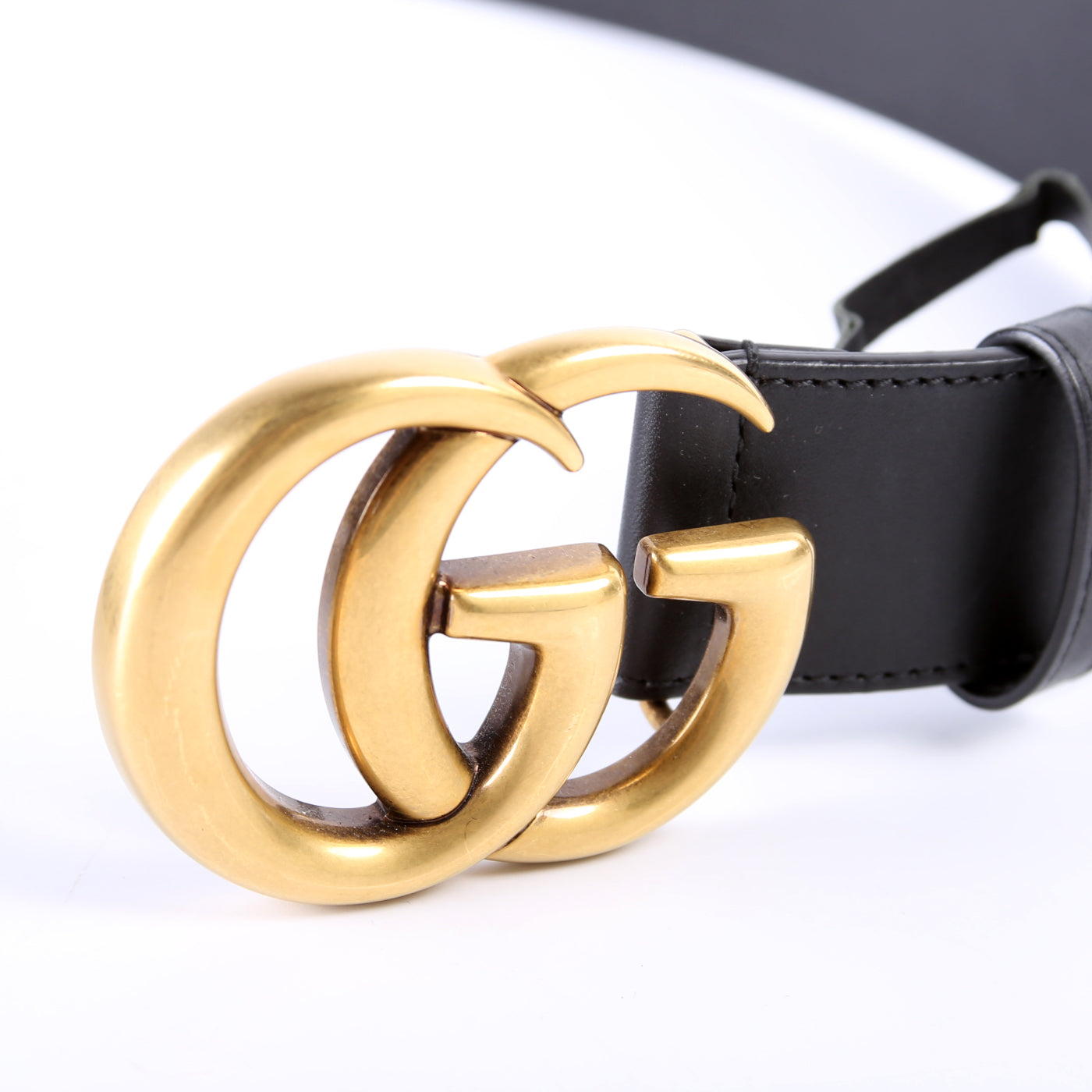 400593 Marmont GG Leather Belt Size 120/48