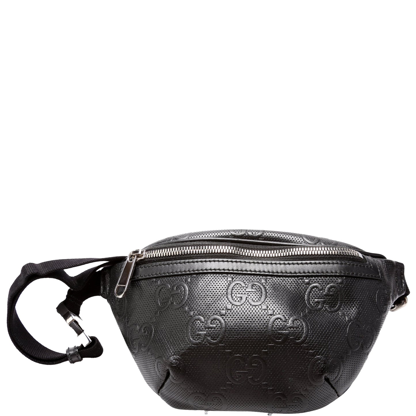 GG Embossed Belt Bag 658582 Black