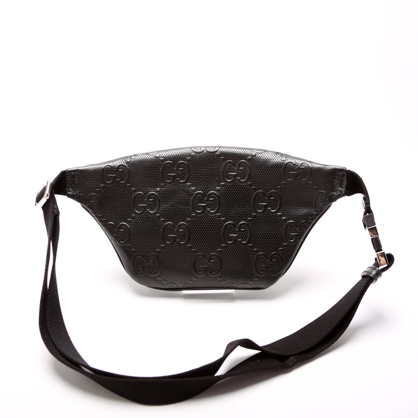 GG Embossed Belt Bag 658582 Black