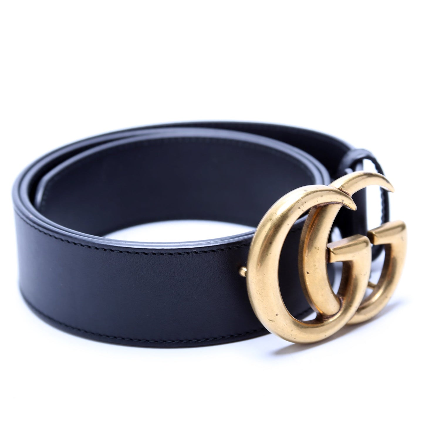 400593 GG Marmont Leather Belt Size 85/34