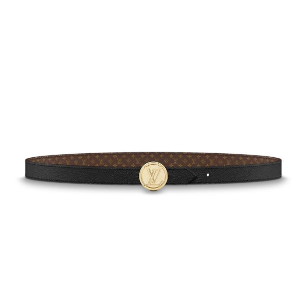 Leather belt Louis Vuitton- Circle 20MM Reversible Belt