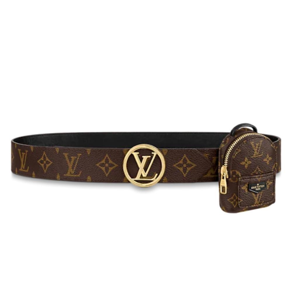 Leather belt Louis Vuitton-LV PALM SPRING 35MM BELT