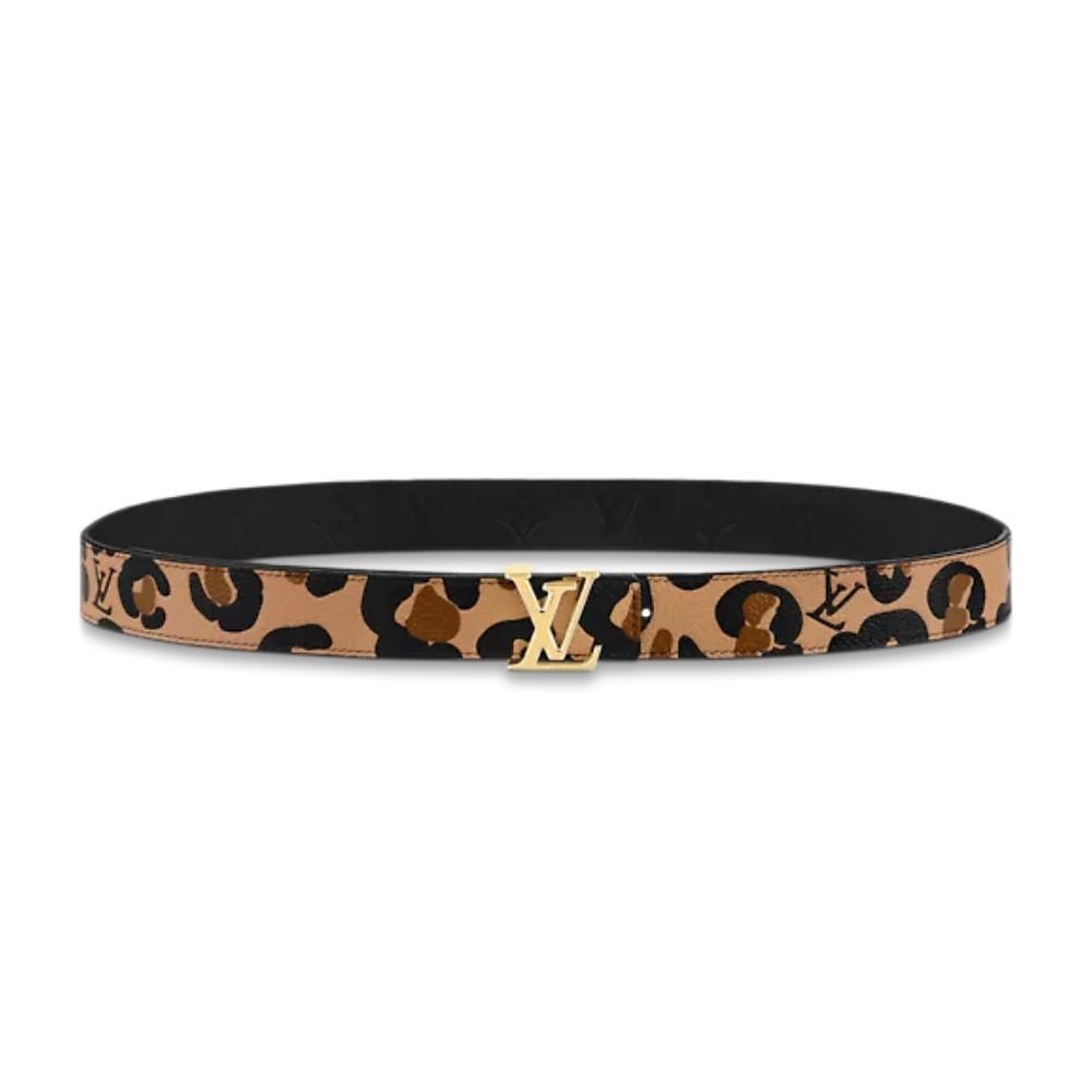 Leather Belt Louis Vuitton-LV ICONIC 30MM REVERSIBLE BELT