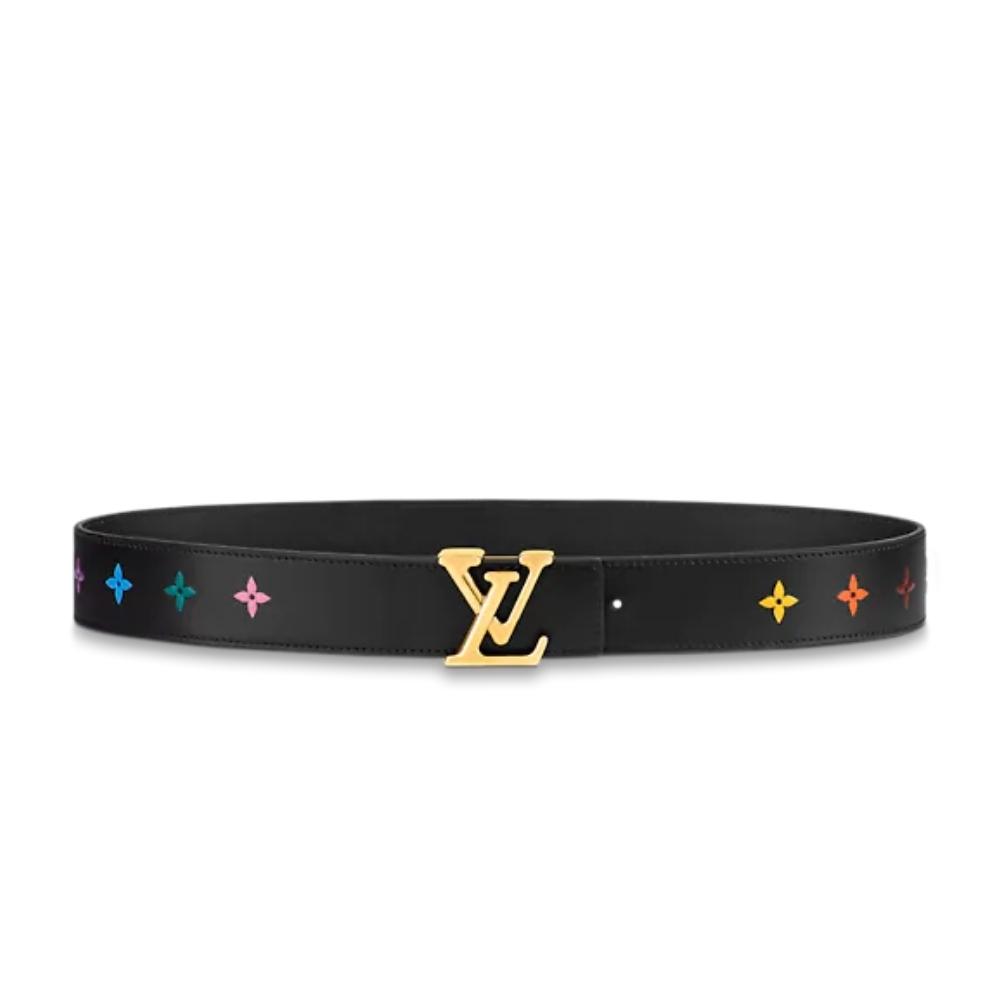 Leather belt Louis Vuitton-New Wave 35 MM Belt