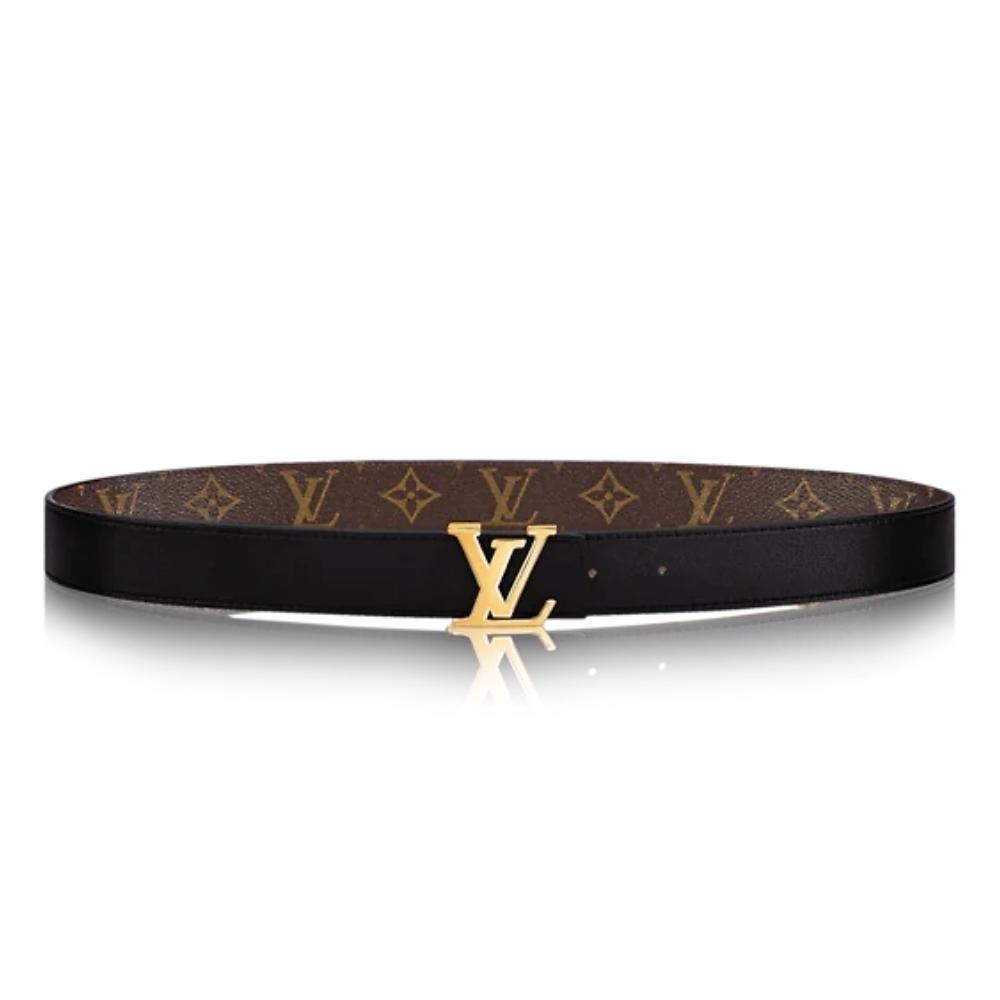 Leather belt Louis Vuitton-LV INITIALES 30MM REVERSIBLE