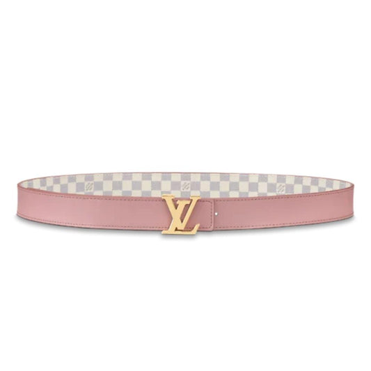 Leather Belt Louis Vuitton-LV INITIALES 30MM REVERSIBLE BELT