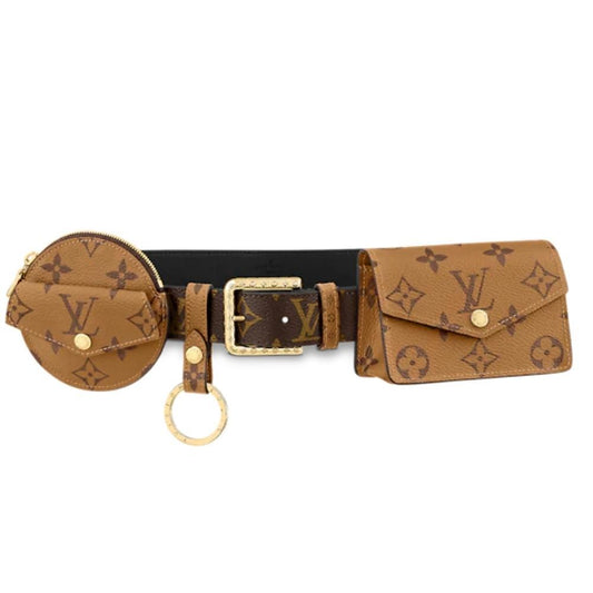 Leather Belt Louis Vuitton-Daily Multipocket 30MM Belt