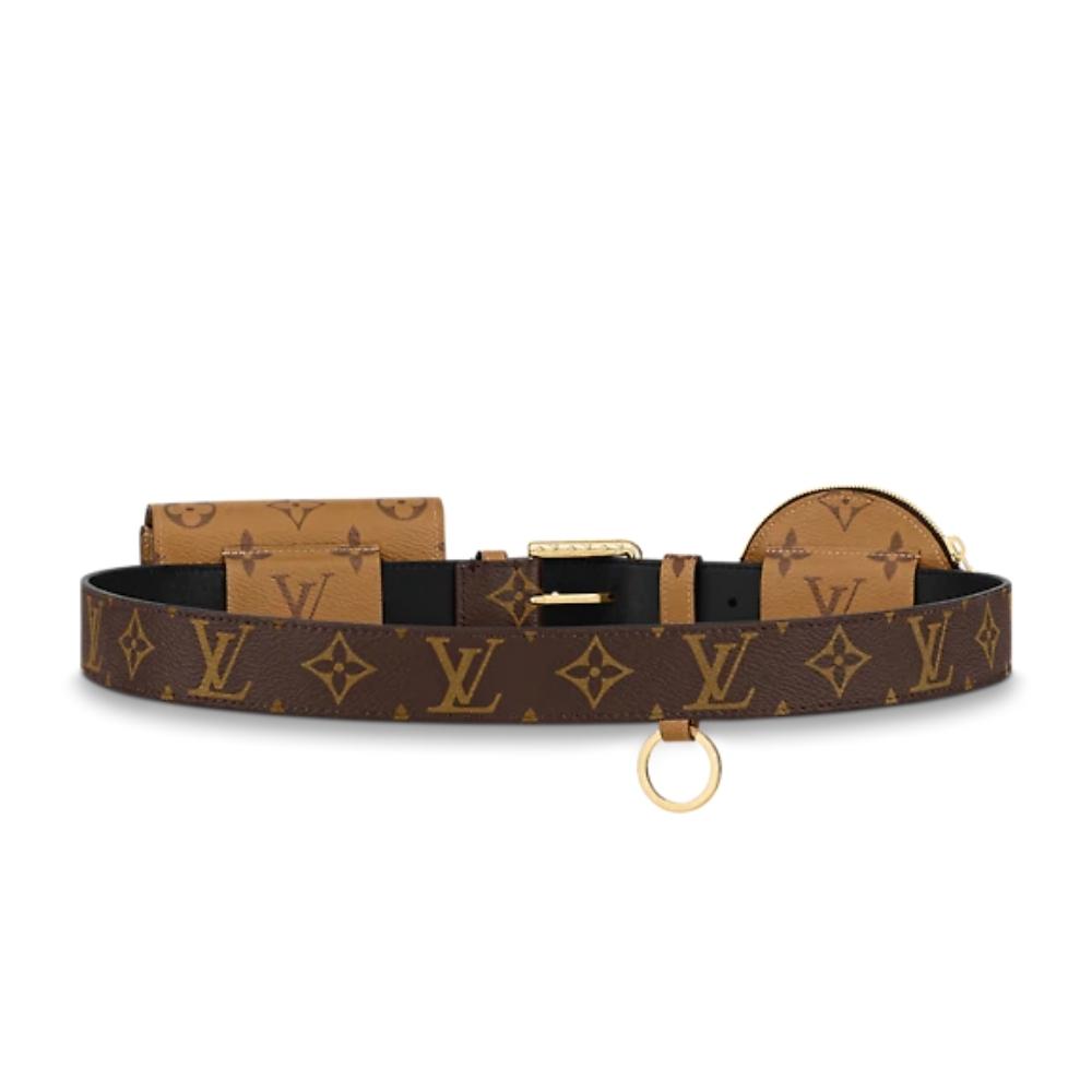 Leather Belt Louis Vuitton-Daily Multipocket 30MM Belt