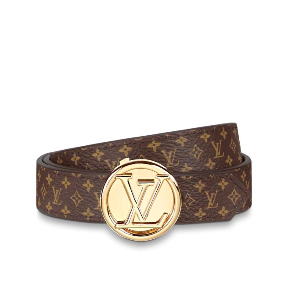 Leather belt Louis Vuitton- Circle 20MM Reversible Belt