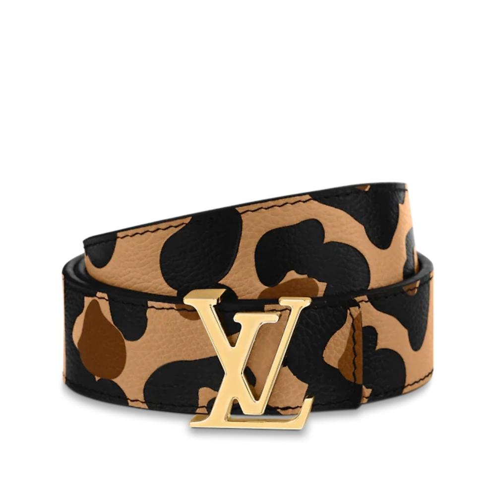 Leather Belt Louis Vuitton-LV ICONIC 30MM REVERSIBLE BELT