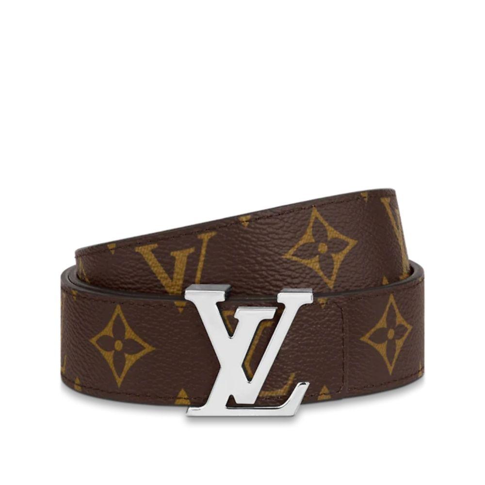 Leather Belt Louis Vuitton-LV INITIALES 30MM REVERSIBLE BELT