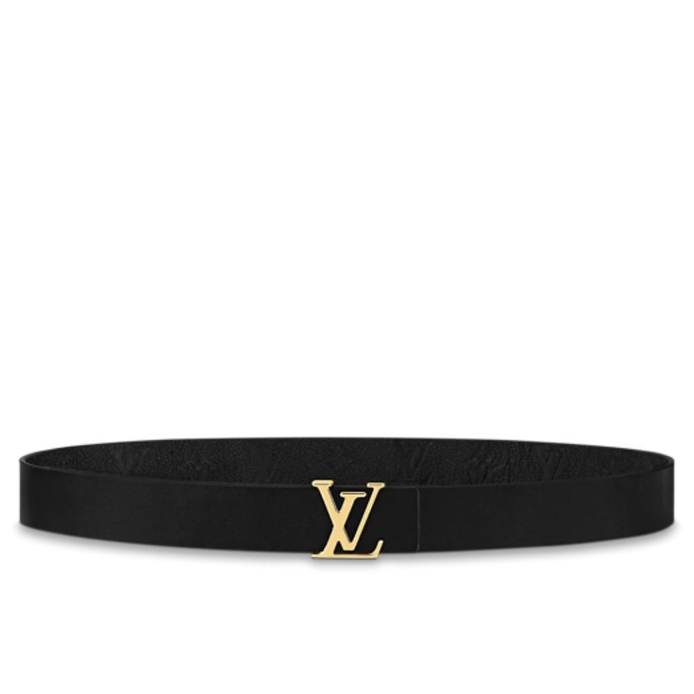 Leather belt Louis Vuitton-LV ICONIC 30MM REVERSIBLE BELT