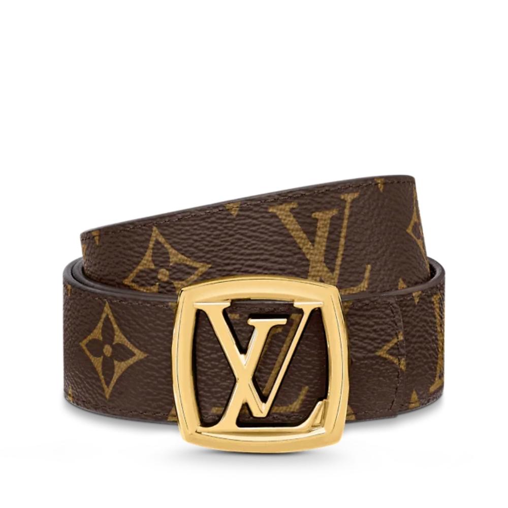 Leather belt Louis Vuitton-LV LOUISE 30MM REVERSIBLE BELT