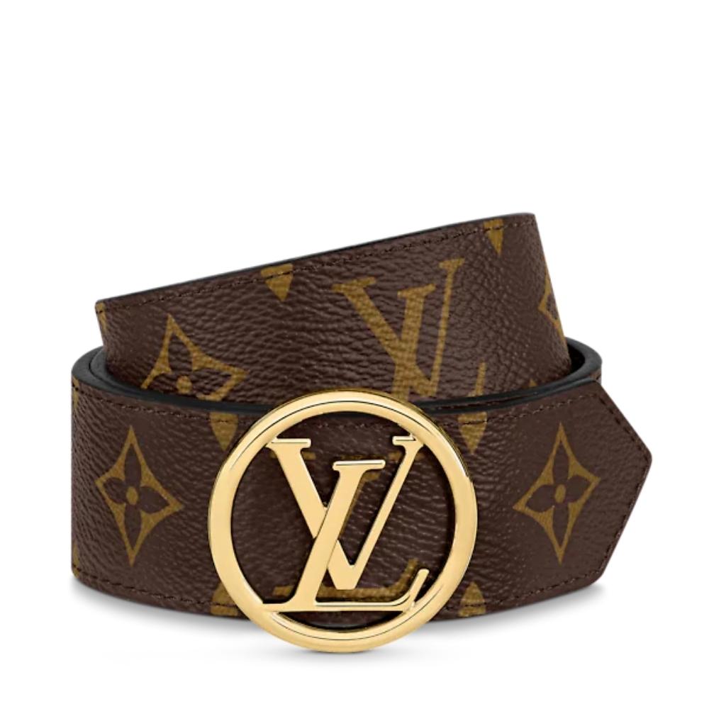 Leather belt Louis Vuitton-LV PALM SPRING 35MM BELT