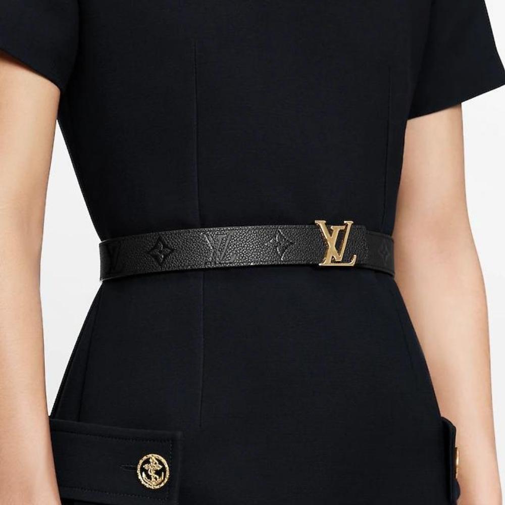 Leather Belt Louis Vuitton-LV ICONIC 30MM REVERSIBLE BELT