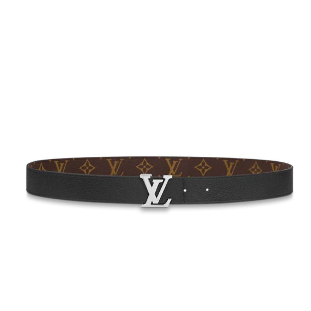 Leather Belt Louis Vuitton-LV INITIALES 30MM REVERSIBLE BELT