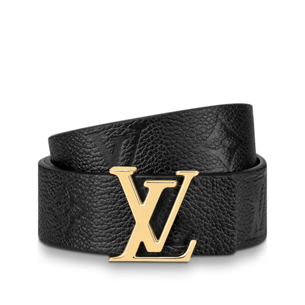 Leather belt Louis Vuitton-LV ICONIC 30MM REVERSIBLE BELT