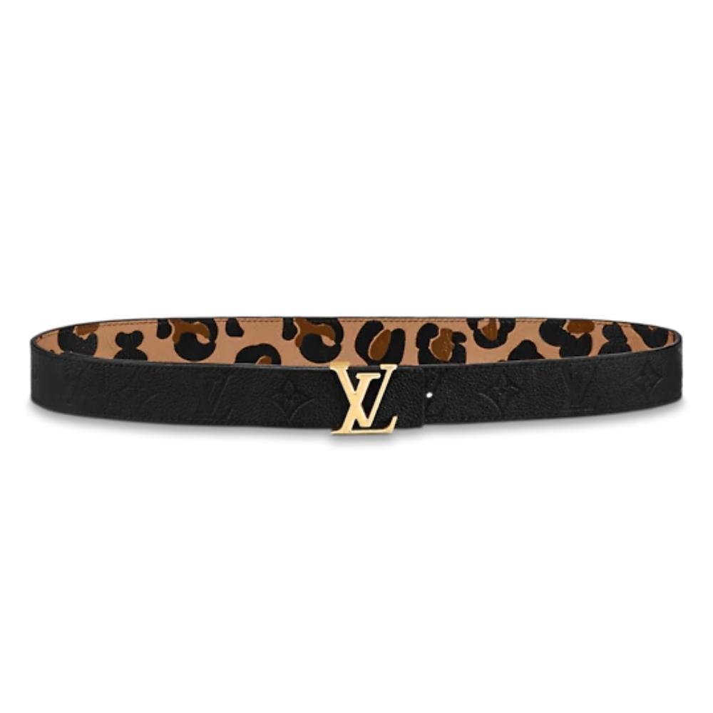 Leather Belt Louis Vuitton-LV ICONIC 30MM REVERSIBLE BELT