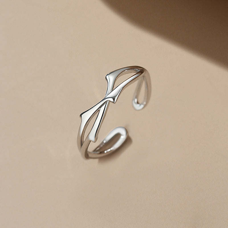 S925 Silver Simple And Light Luxury Rings