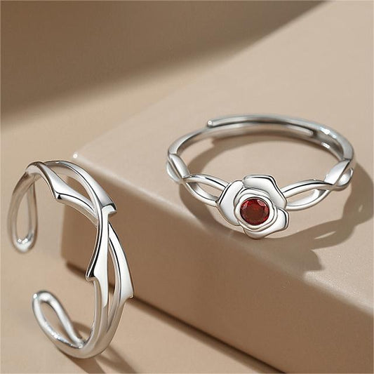 S925 Silver Simple And Light Luxury Rings