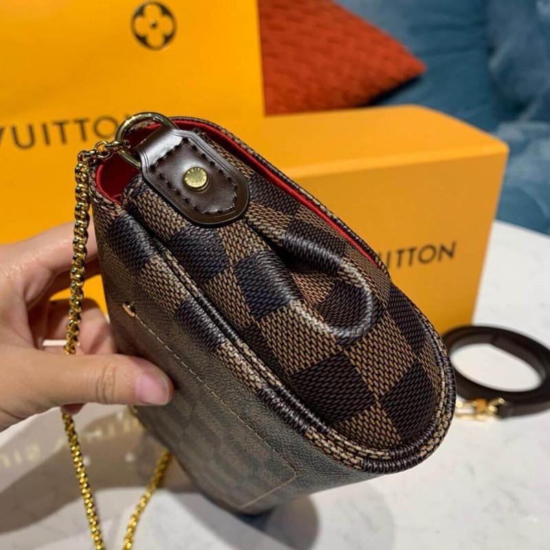 Louis Vuitton Damier Ebene Canvas Favorite MM